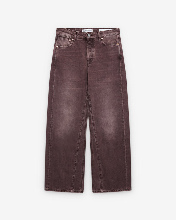 Our Legacy - Women's Treble Cut - (Overdyed Choco Melon)