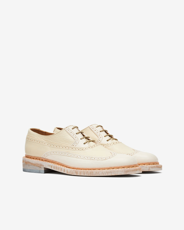 Our Legacy - Brogue Parade - (Deep Ecru Leather)