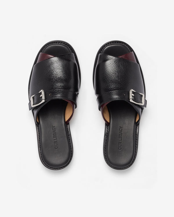 Our Legacy - Ginza Sandal - (Deep Black)