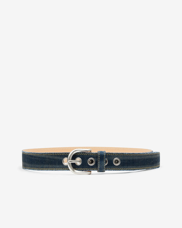 Our Legacy - Men's Fringed Denim Belt - (Rocker Storm Wash)