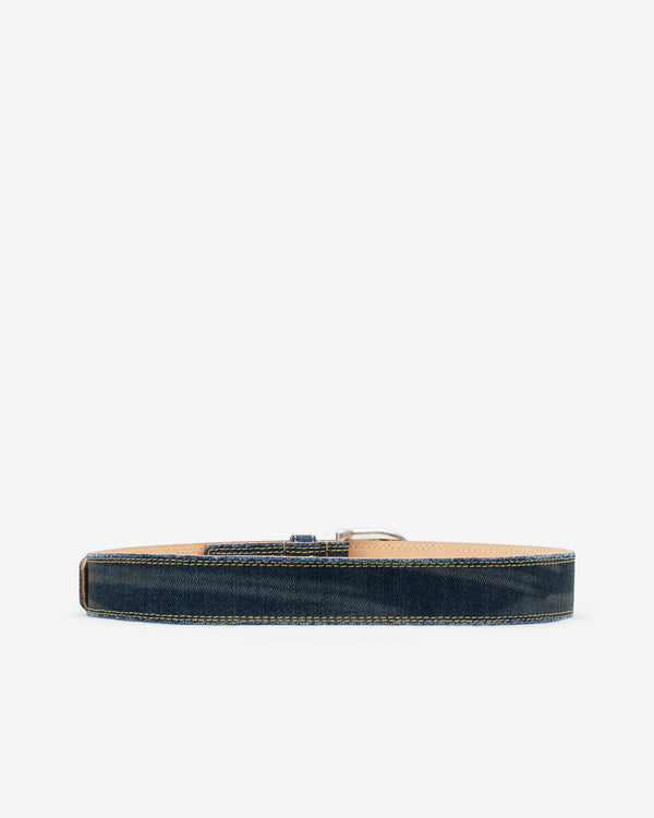 Our Legacy - Men's Fringed Denim Belt - (Rocker Storm Wash)