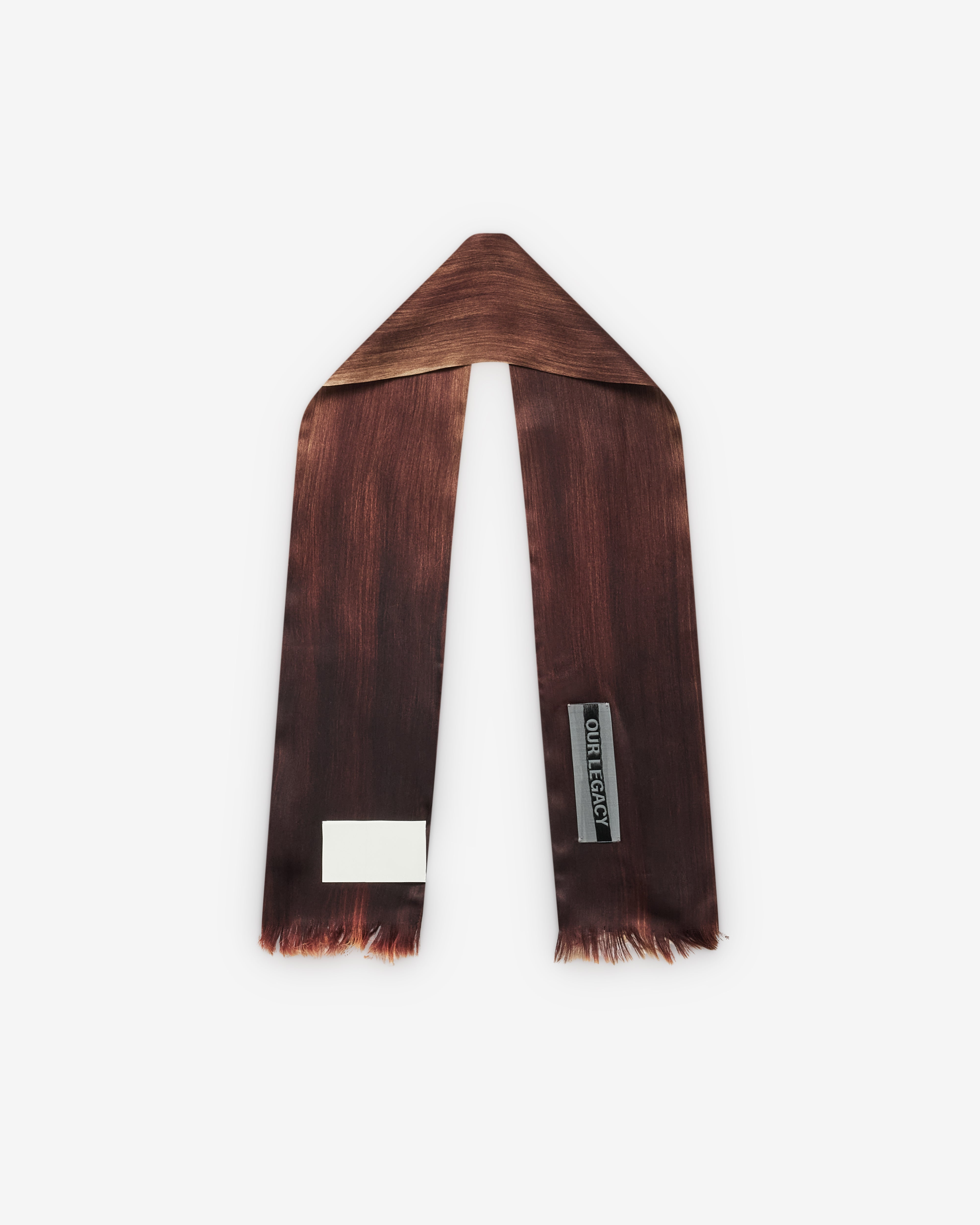 Our Legacy: Men's Long Hair Scarf (Brunette Silk Satin) | Dover