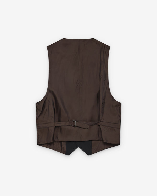 Our Legacy - Men's Classic Waistcoat - (Soot Black)