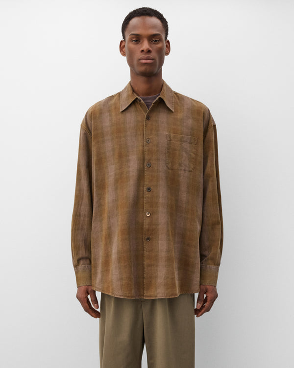 Our Legacy - Men's Borrowed Shirt - (Dakota Flannel Check)