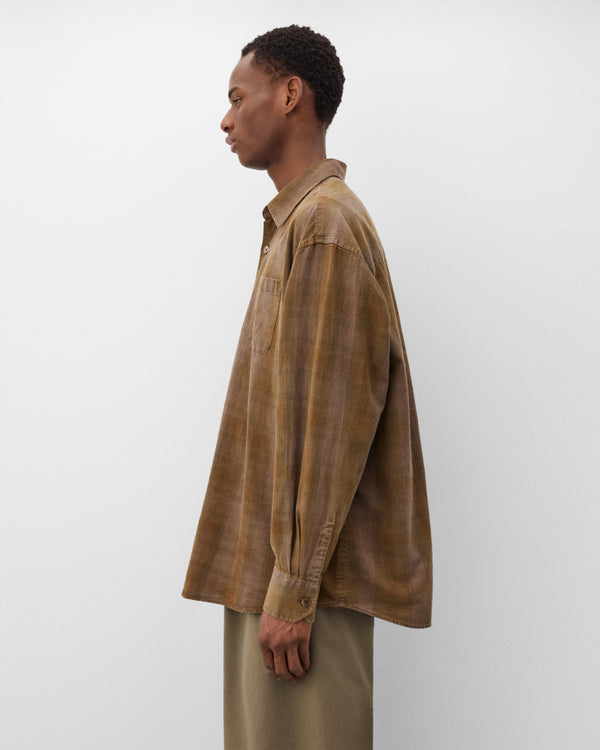 Our Legacy - Men's Borrowed Shirt - (Dakota Flannel Check)