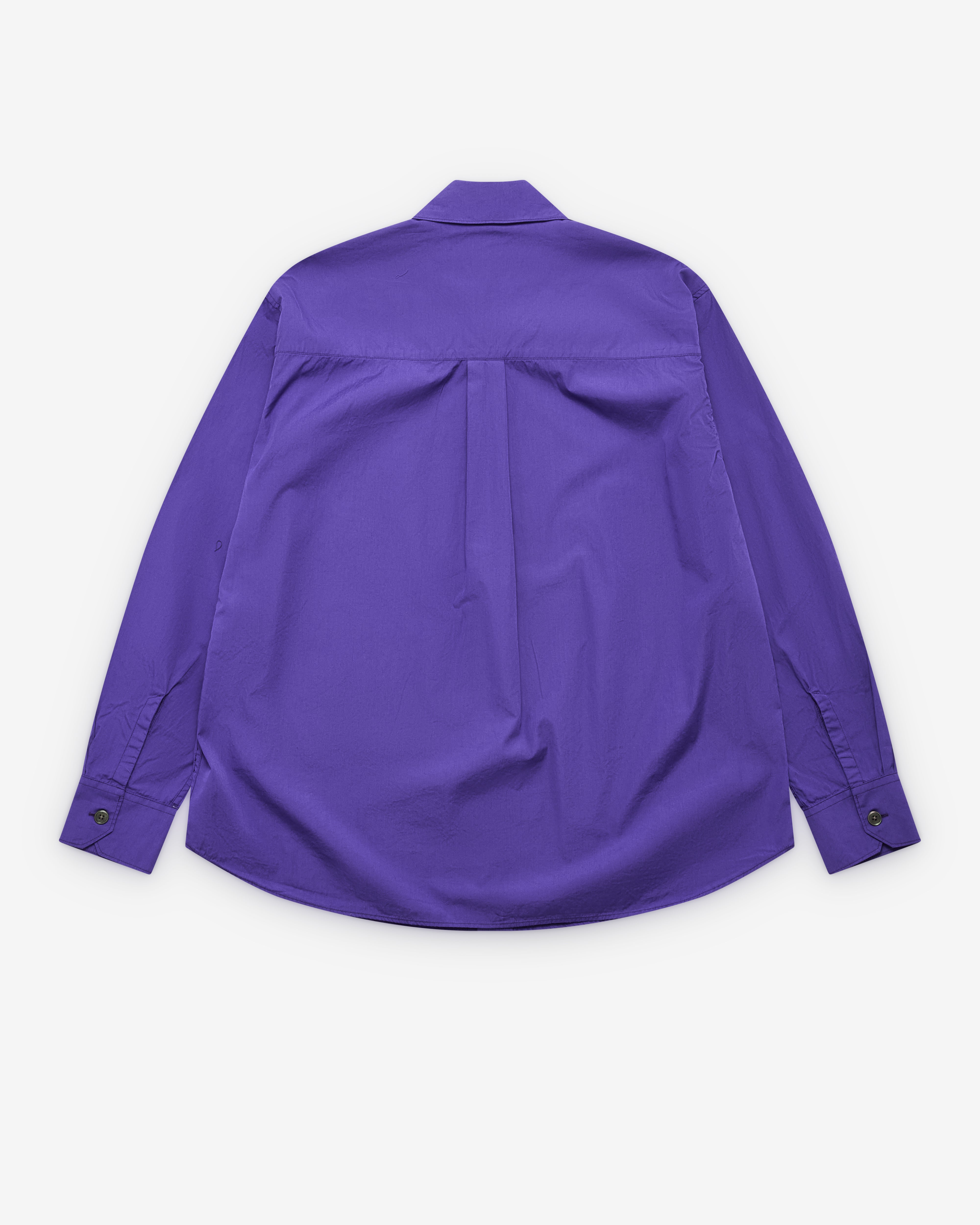 Our Legacy: Men's Above Shirt (Deep Blue Super Poplin) | Dover