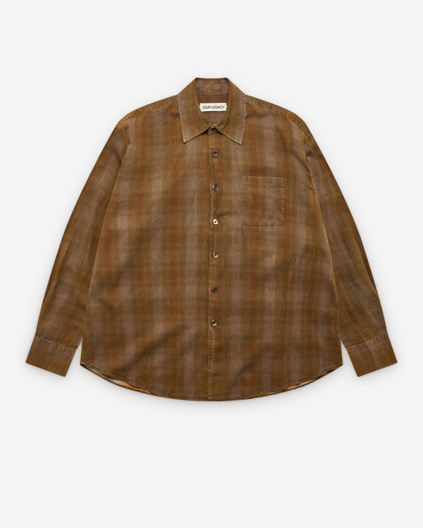 Our Legacy - Men's Borrowed Shirt - (Dakota Flannel Check)