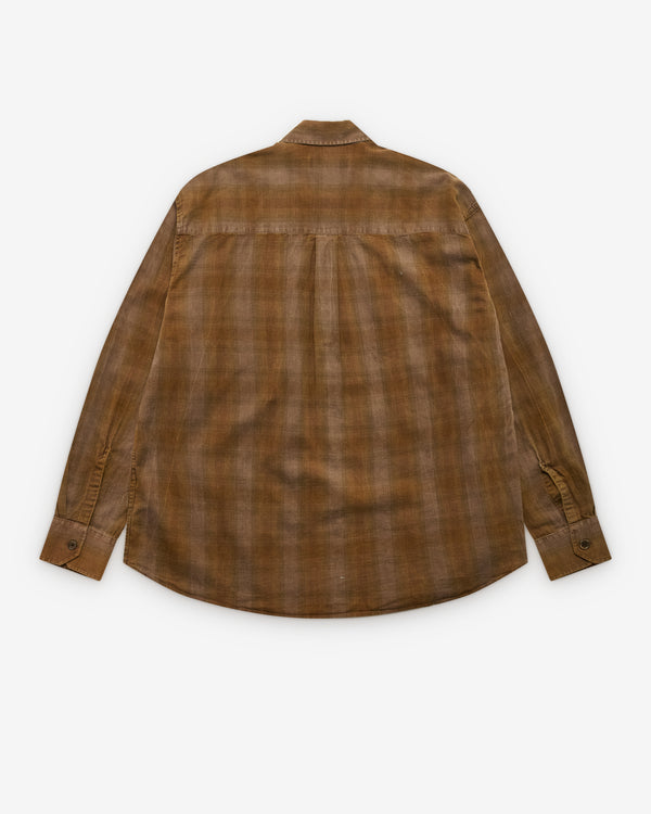 Our Legacy - Men's Borrowed Shirt - (Dakota Flannel Check)