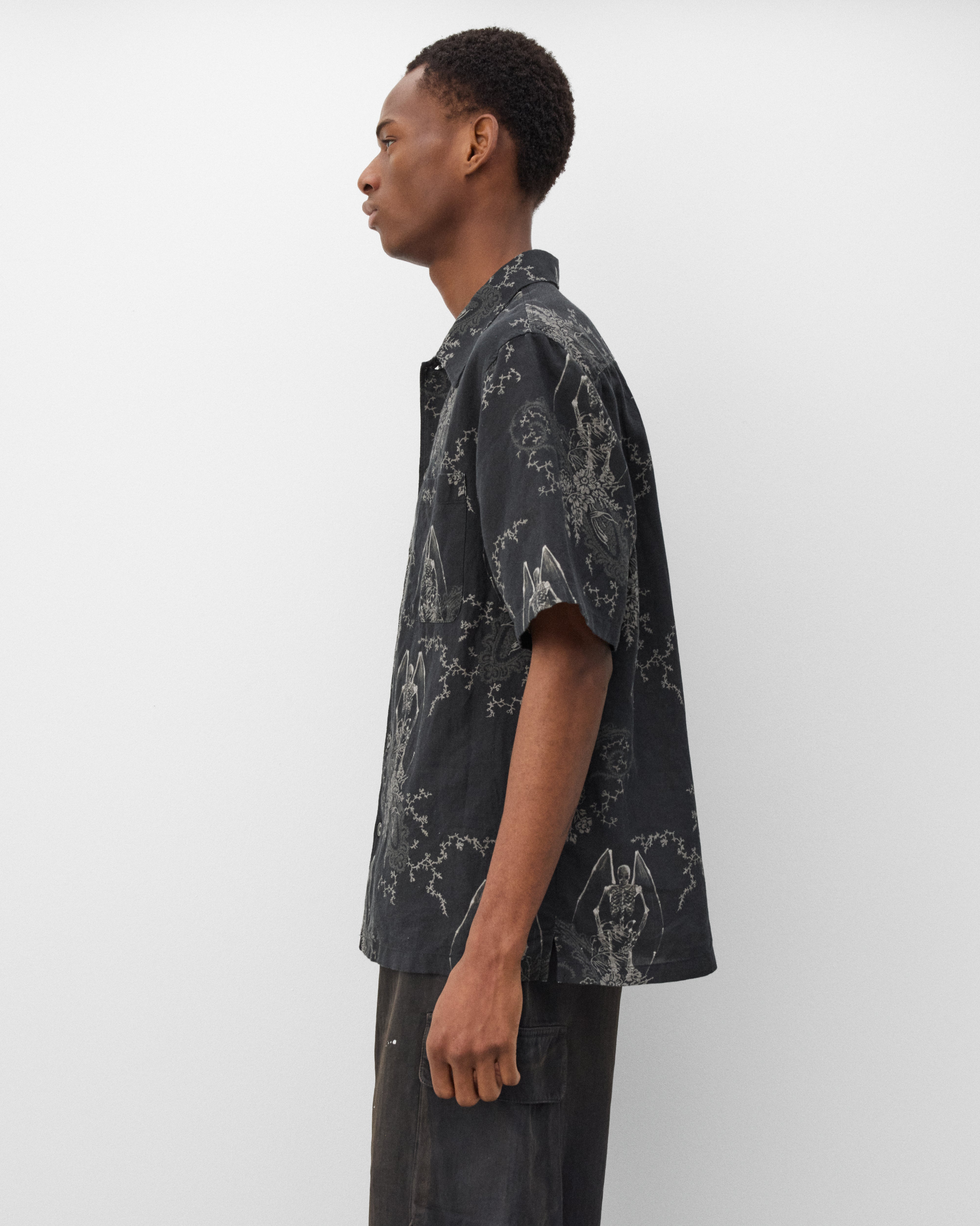Our Legacy: Men's Every Shirt Shortsleeve (Death Paisley Print
