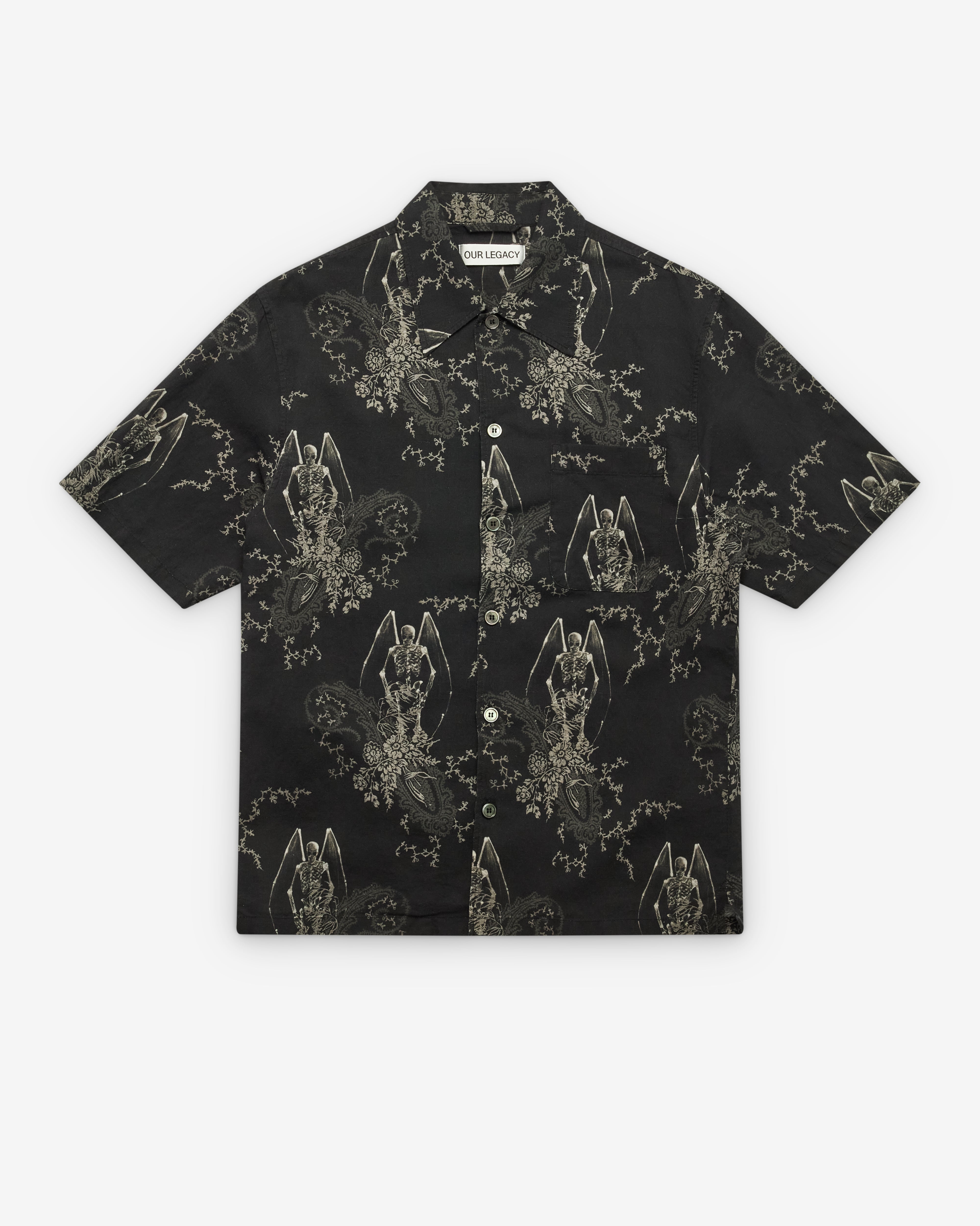 Our Legacy: Men's Every Shirt Shortsleeve (Death Paisley Print