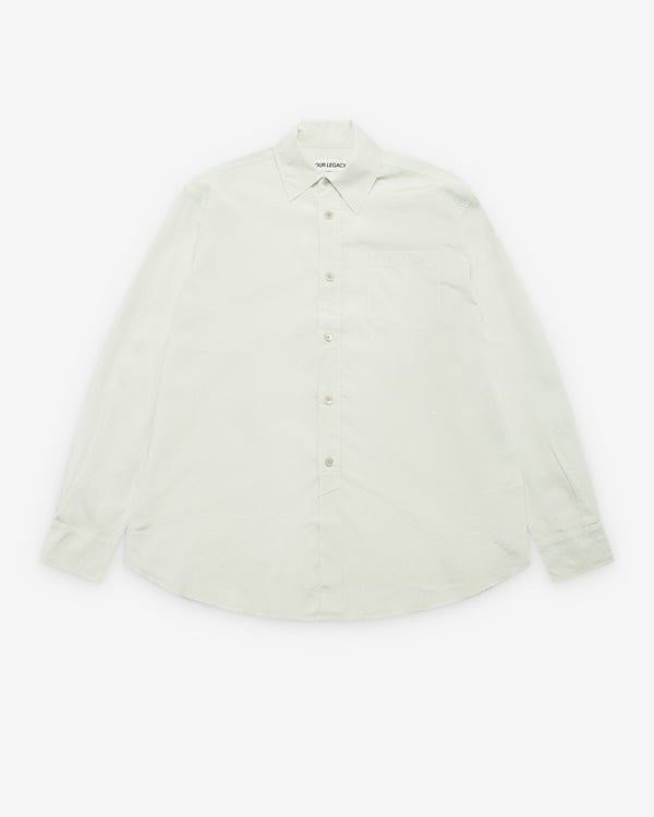 Our Legacy - Men's Vast Shirt - (Midnight Line Stripe Modalux)