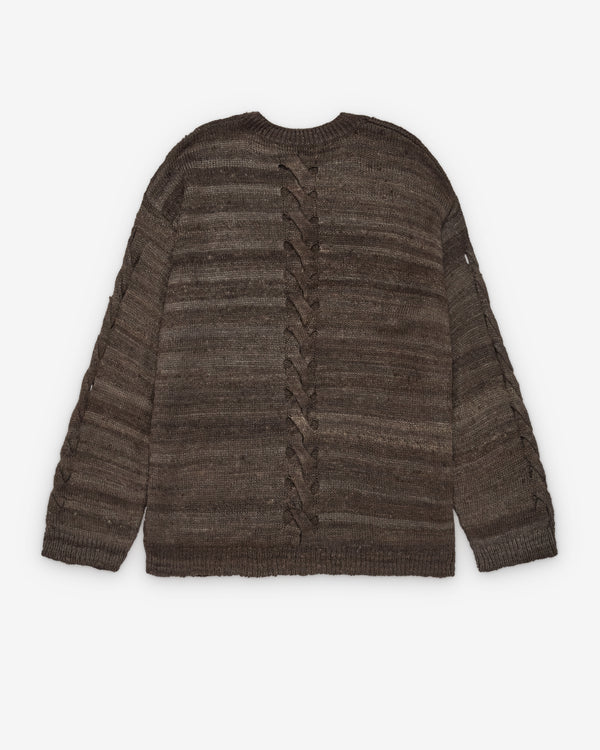 Our Legacy - Men's Popover Roundneck - (Wathered Earth Handspun Silk)