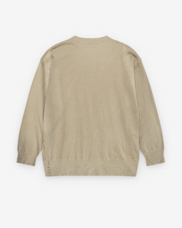 Our Legacy - Men's Slant Knit - (Moss Spray Dye Cherub Wool)