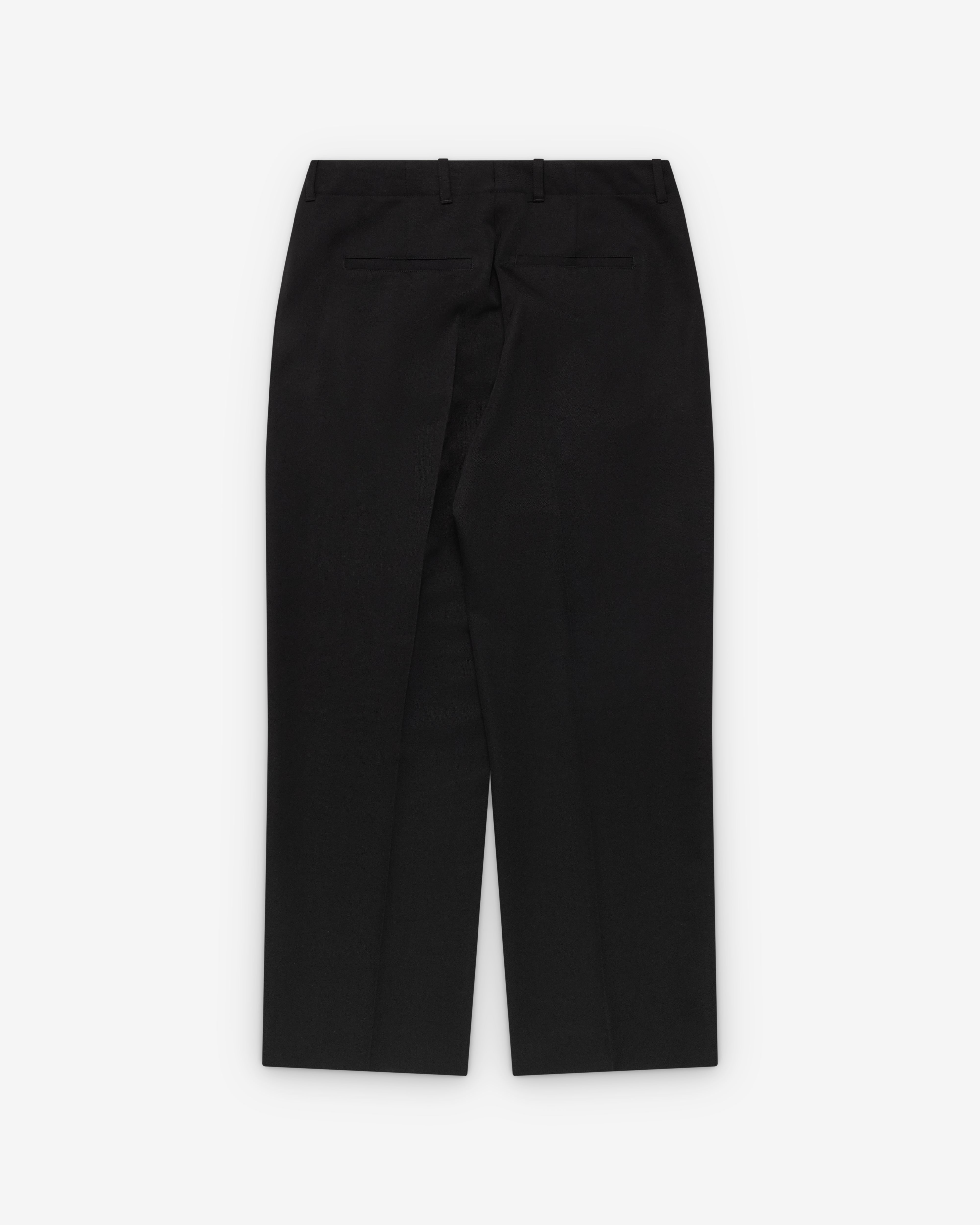 Our Legacy: Men's Borrowed Chino (Coarse Black) | Dover Street