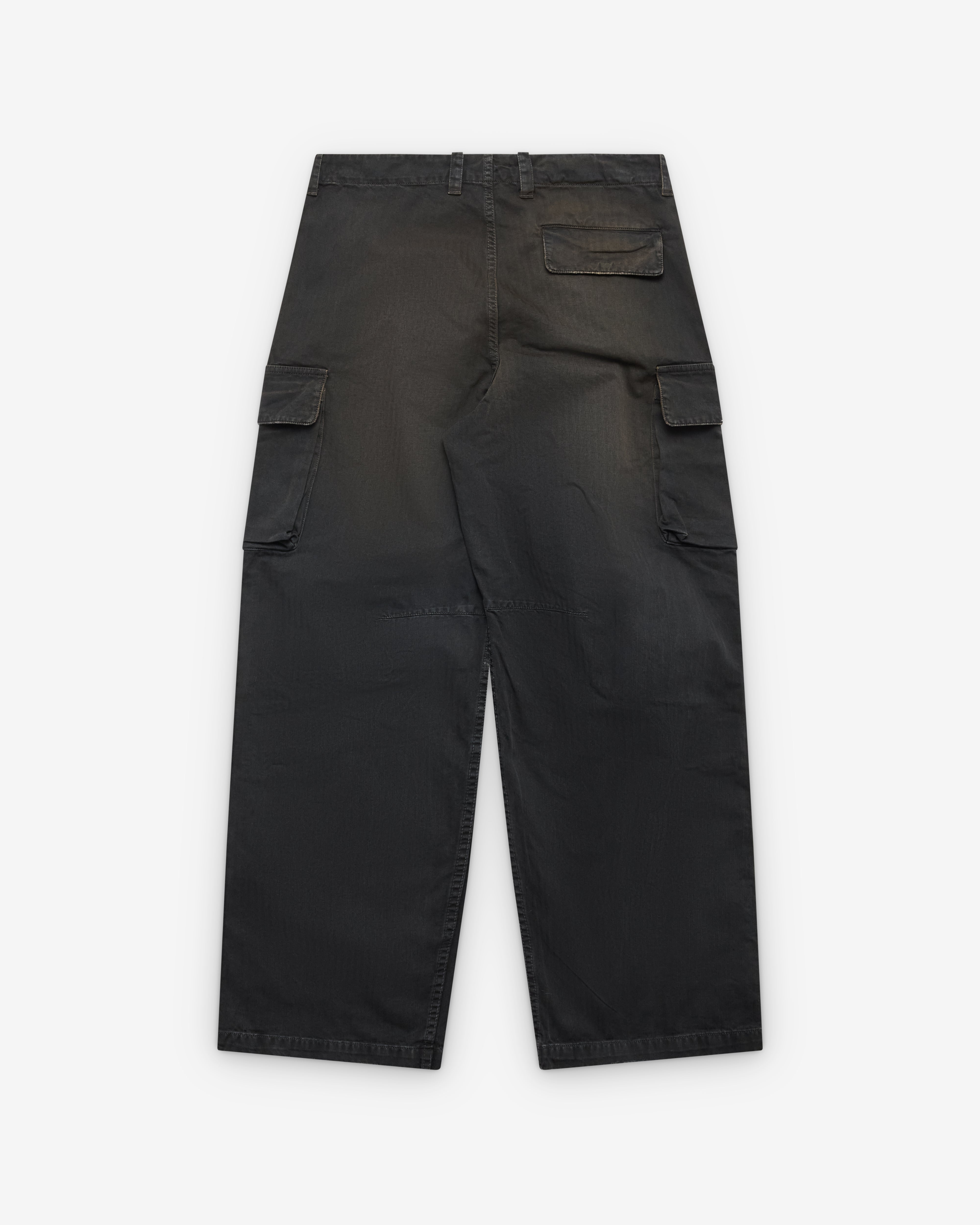 パンツ OUR LEGACY Mount cargo NEBULA WASH Our Legacy - Mount Cargo Nebula Wash Jungle Herringbone