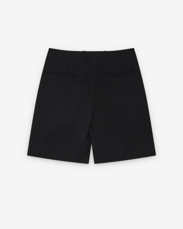 Our Legacy - Men's Ponte Shorts - (Studio Black Micro Canvas)