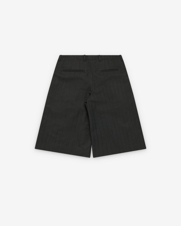 Our Legacy - Men's Split Shorts - (Shark Pinstripe Herringbone)
