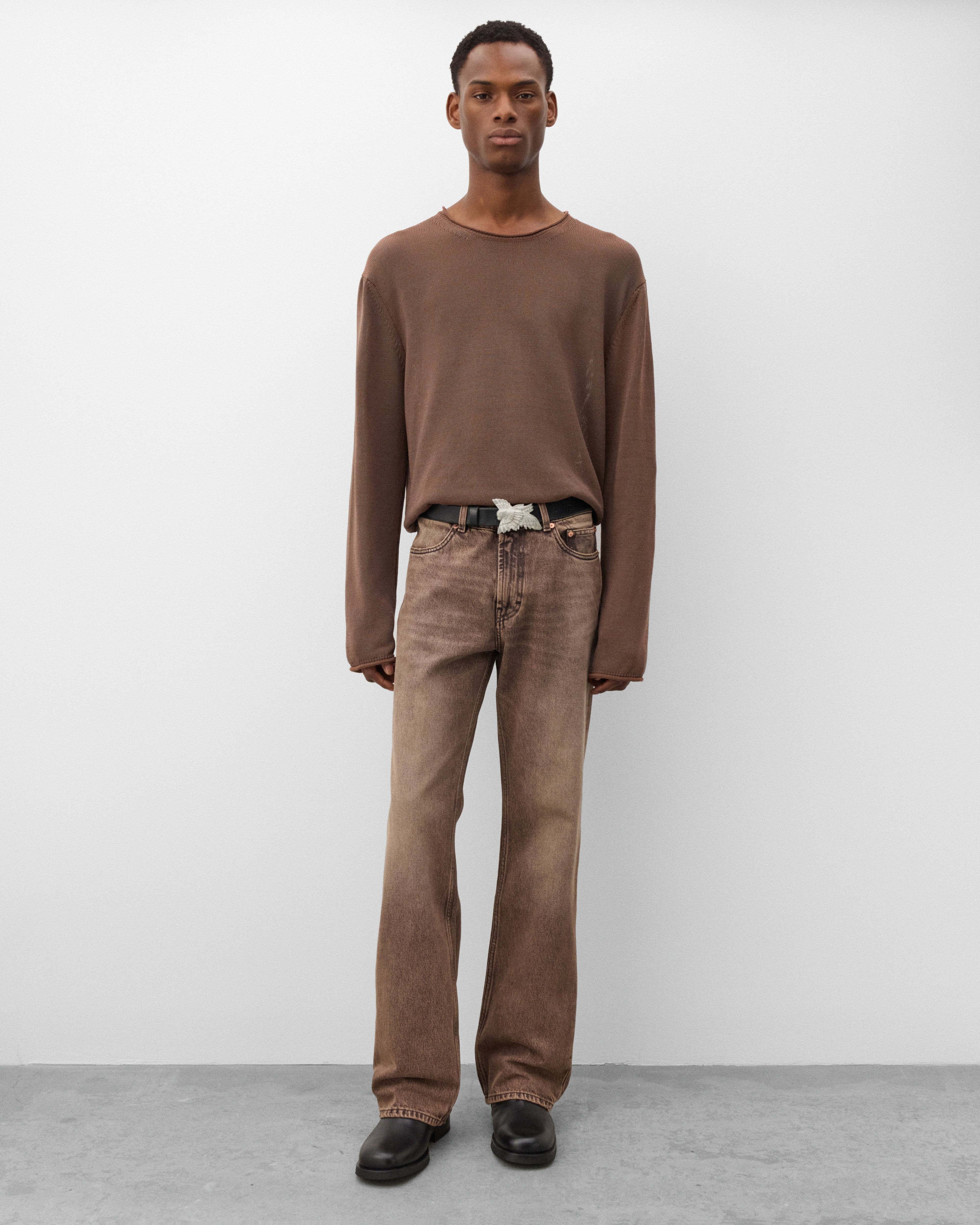 Our Legacy: Men's Rigid Popover (Cangiante Copper Tech Cotton