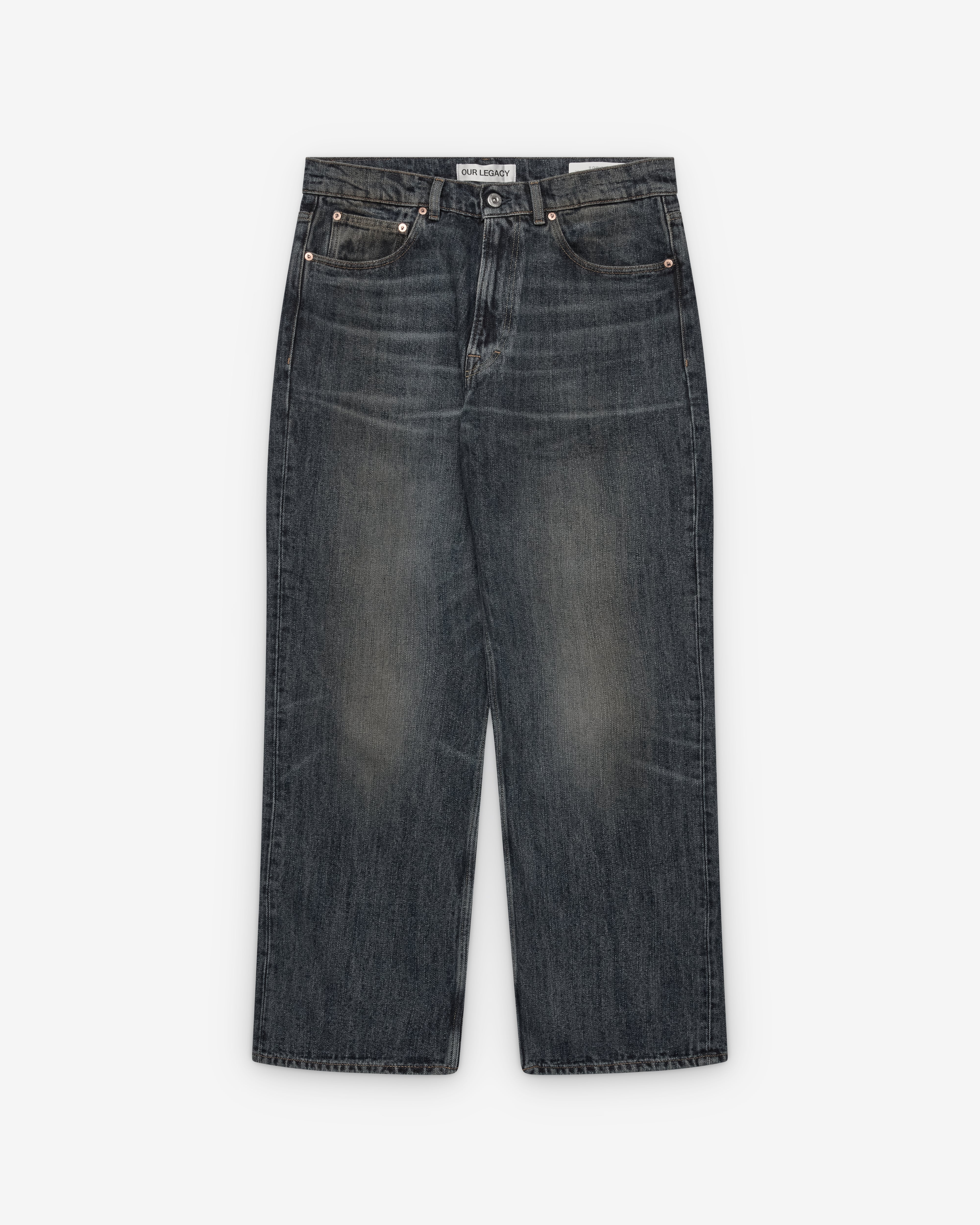 パンツ OUR LEGACY THIRD CUT Rocker Storm Wash28 Our Legacy - Third Cut Rocker Storm Wash Denim