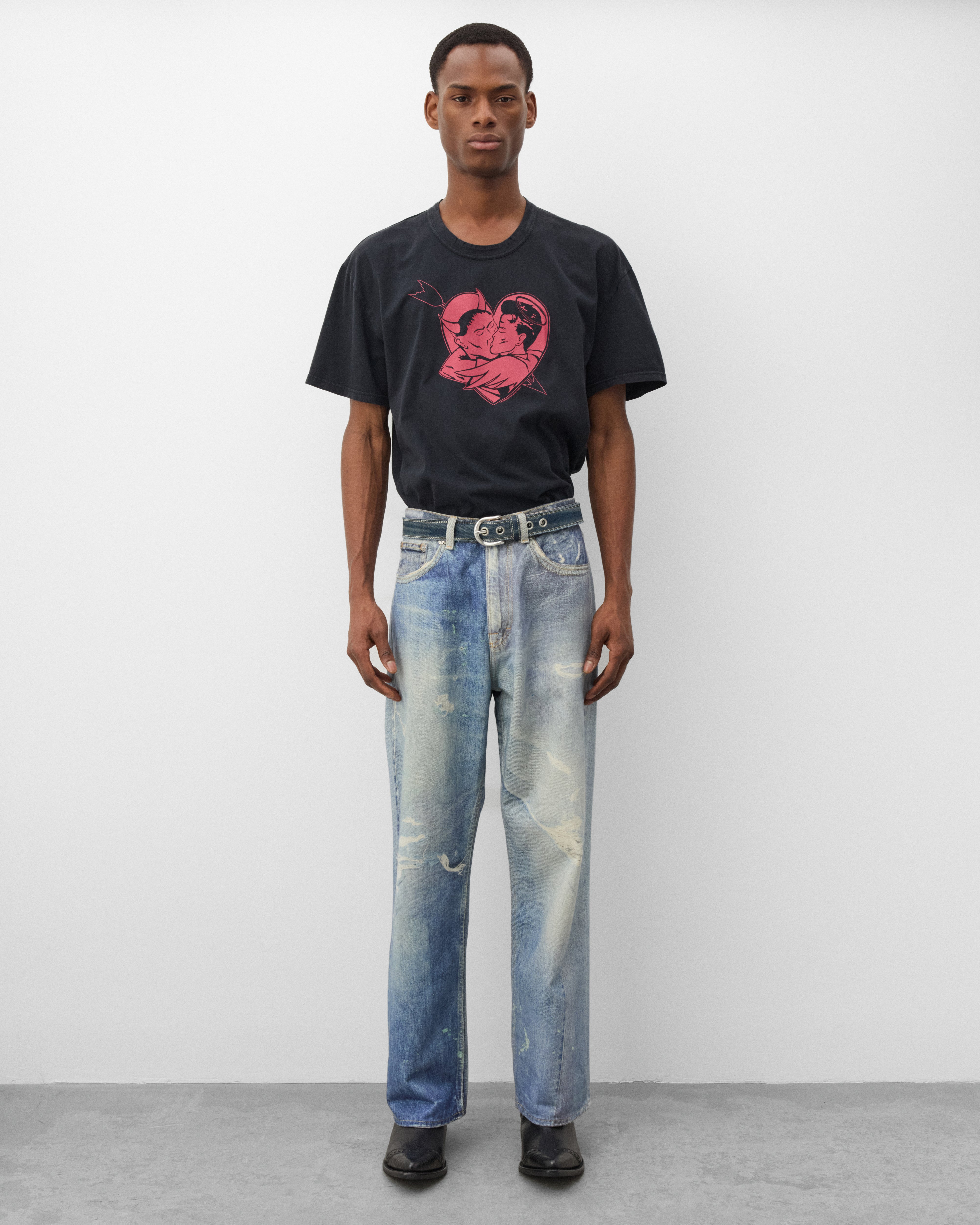 Our Legacy: Men's Loose T-Shirt (Love Story Print) | Dover Street