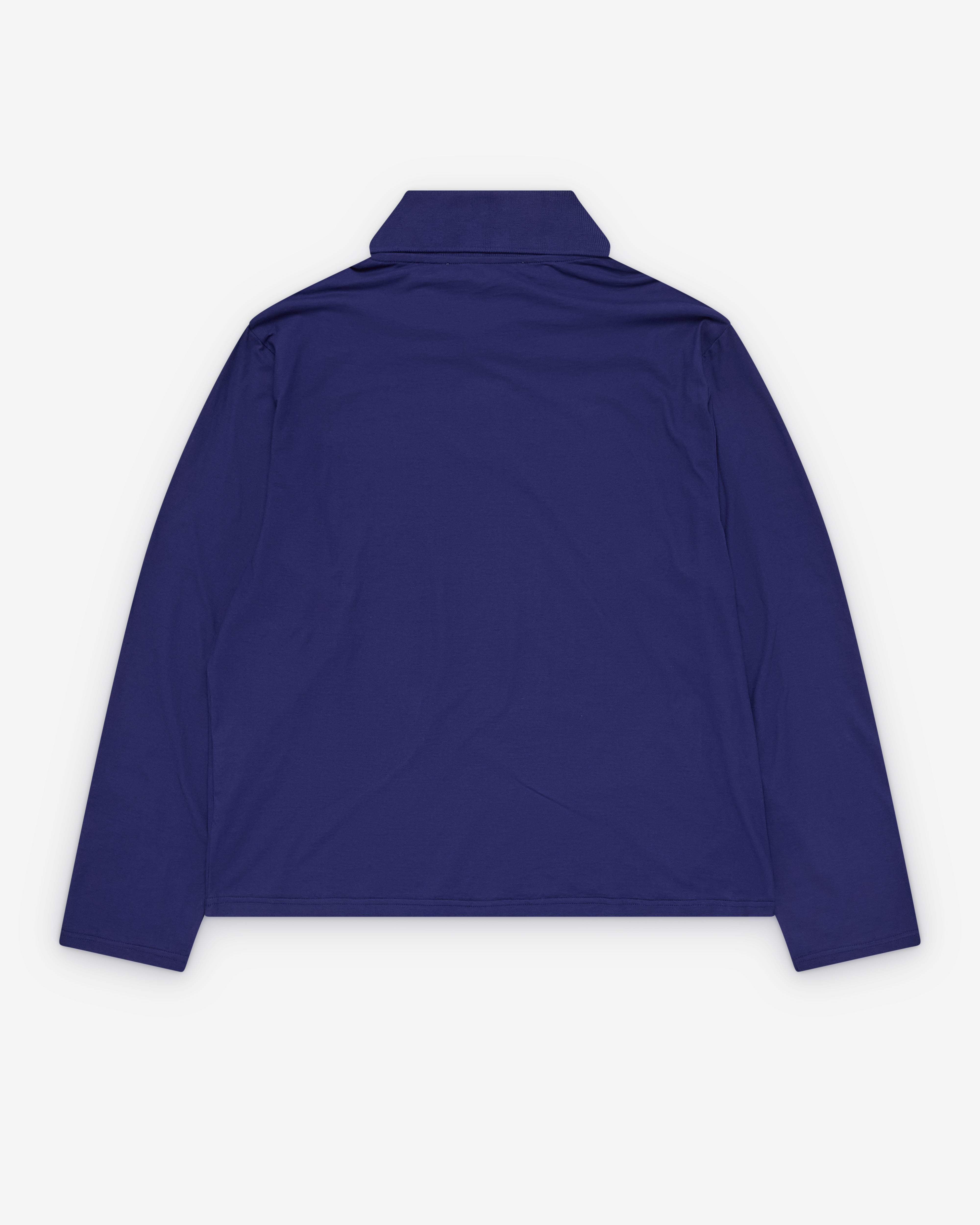 Our Legacy: Men's Rugby Longsleeve (Deep Blue) | Dover Street