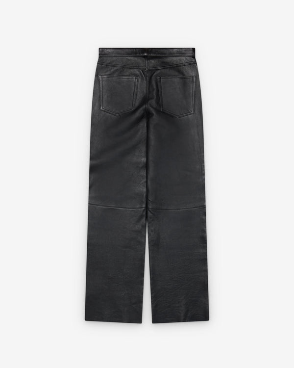 Our Legacy - Men's Carlson Cut - (Whisker Black Buffed Lambskin)