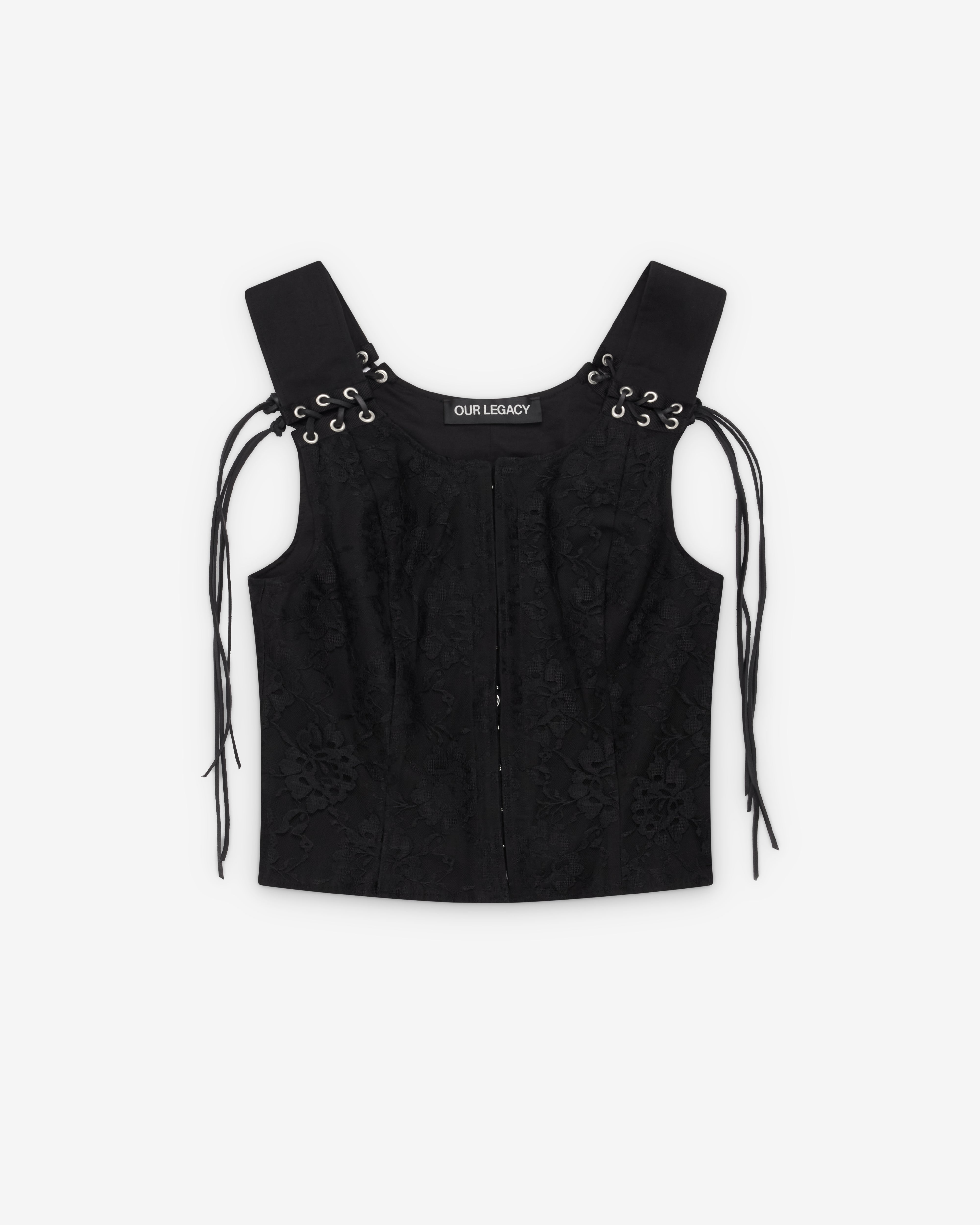 Our Legacy: Women's Tough Vest (Studio Black Micro Canvas) | Dover
