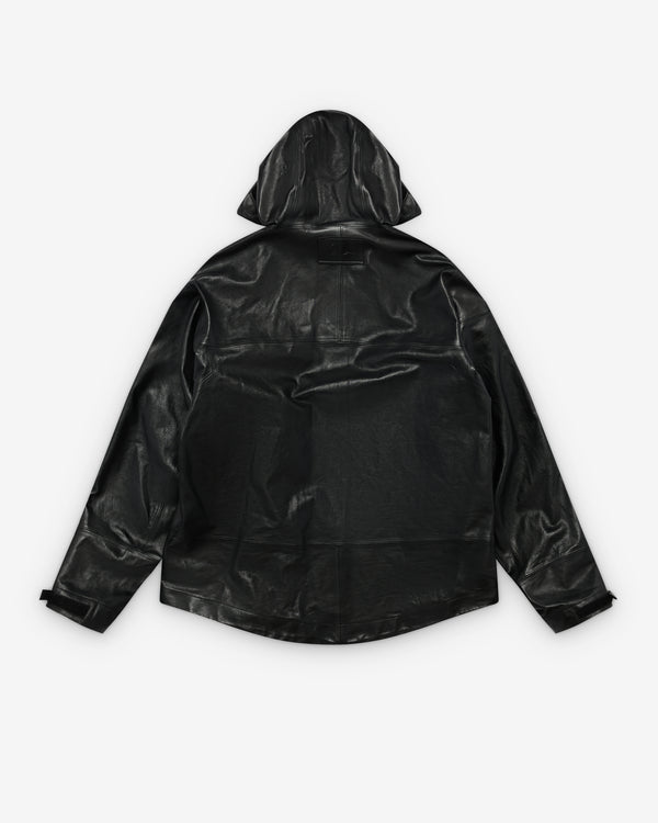 Our Legacy WORK SHOP - ROA Leather Shell Jacket - (Carbon)