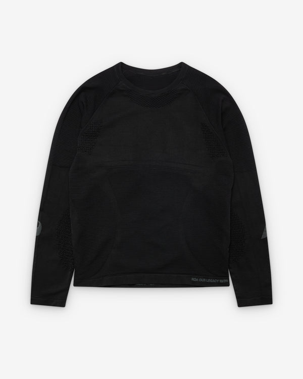 Our Legacy - ROA Aune Seamless Knit Long Sleeve - (Carbon)
