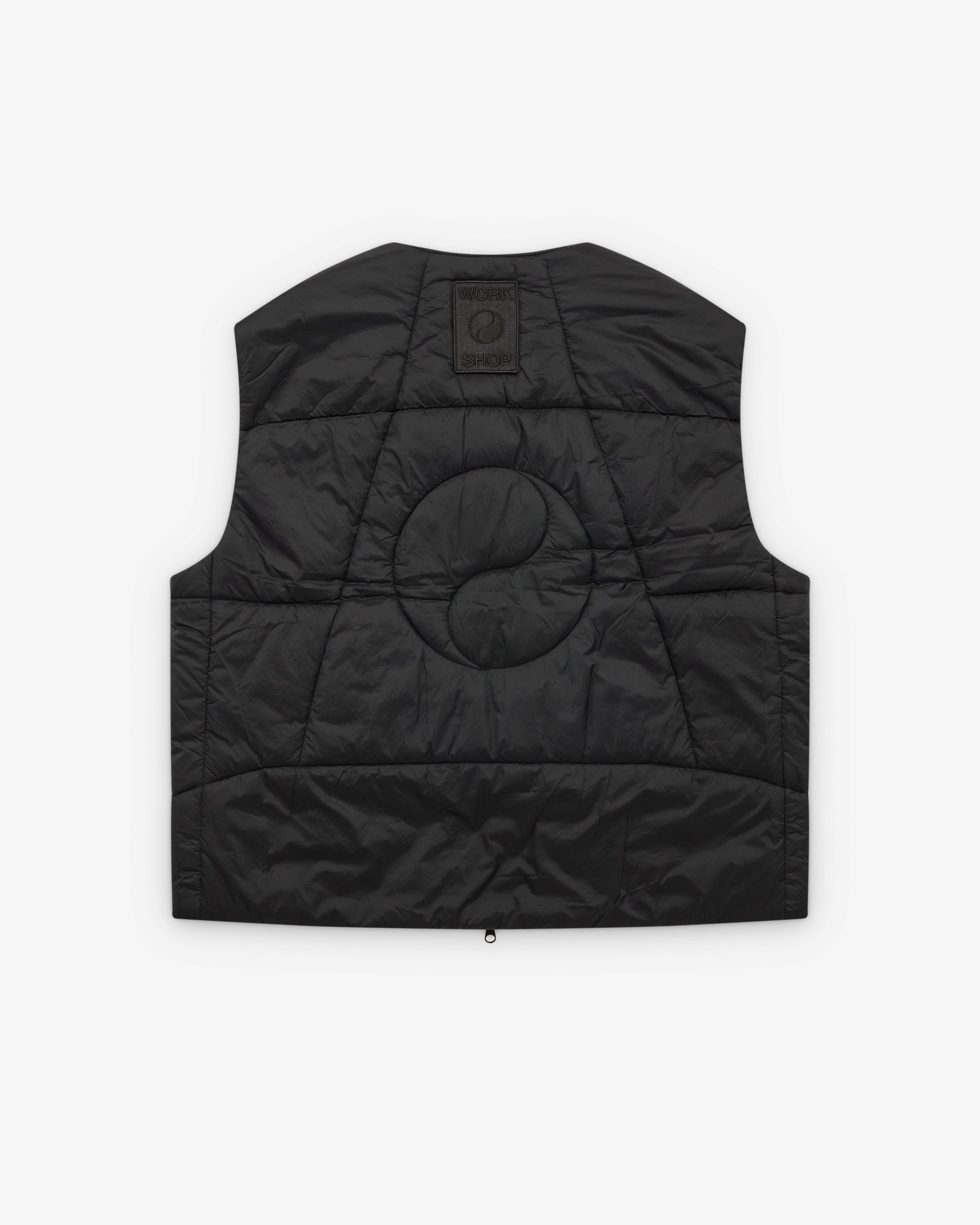 Our Legacy: Goldwin Men's Insulated Vest (Jet Black) | Dover