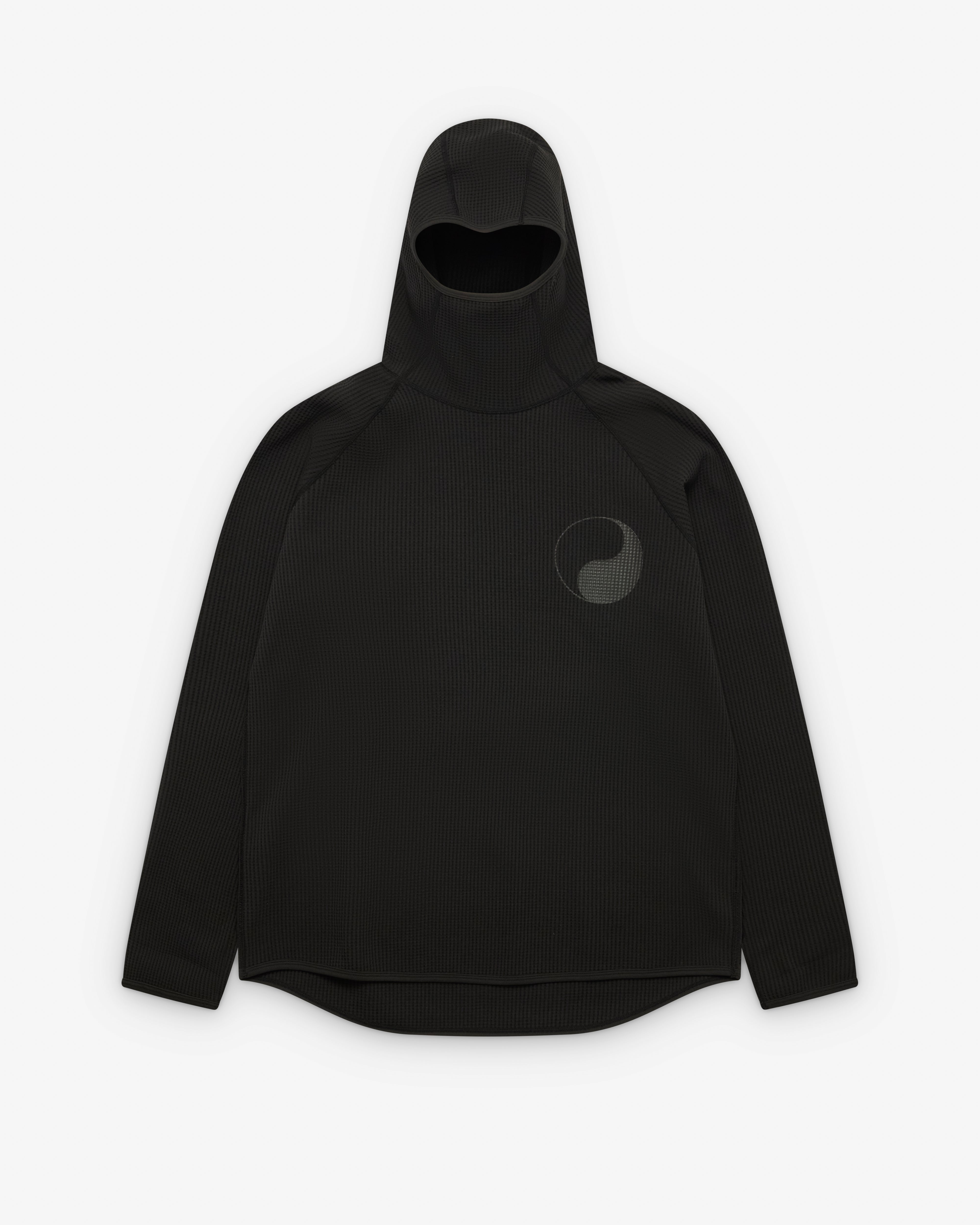 Our Legacy WORK SHOP: Men's Goldwin Waffle Hoodie (Jet Black