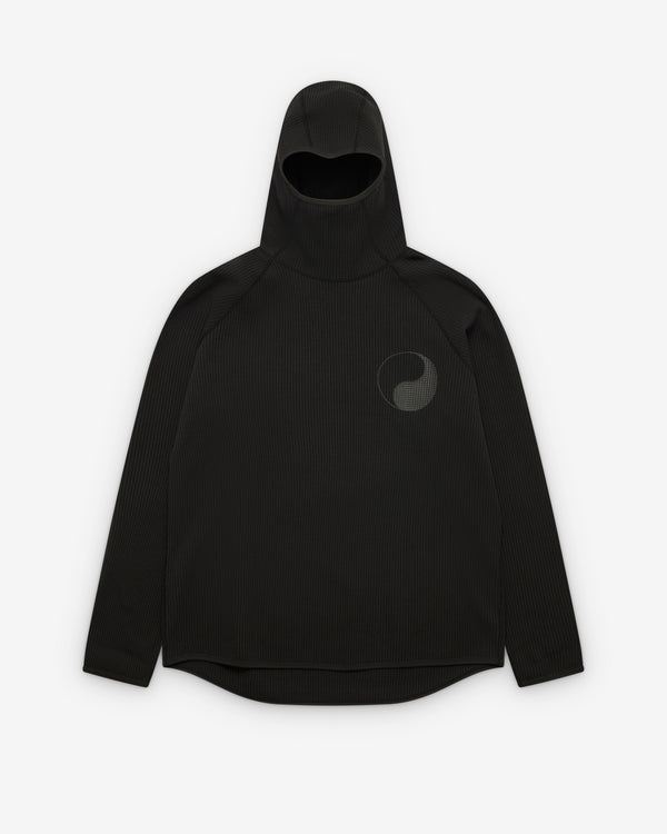 Our Legacy WORK SHOP - Men's Goldwin Waffle Hoodie - (Jet Black)