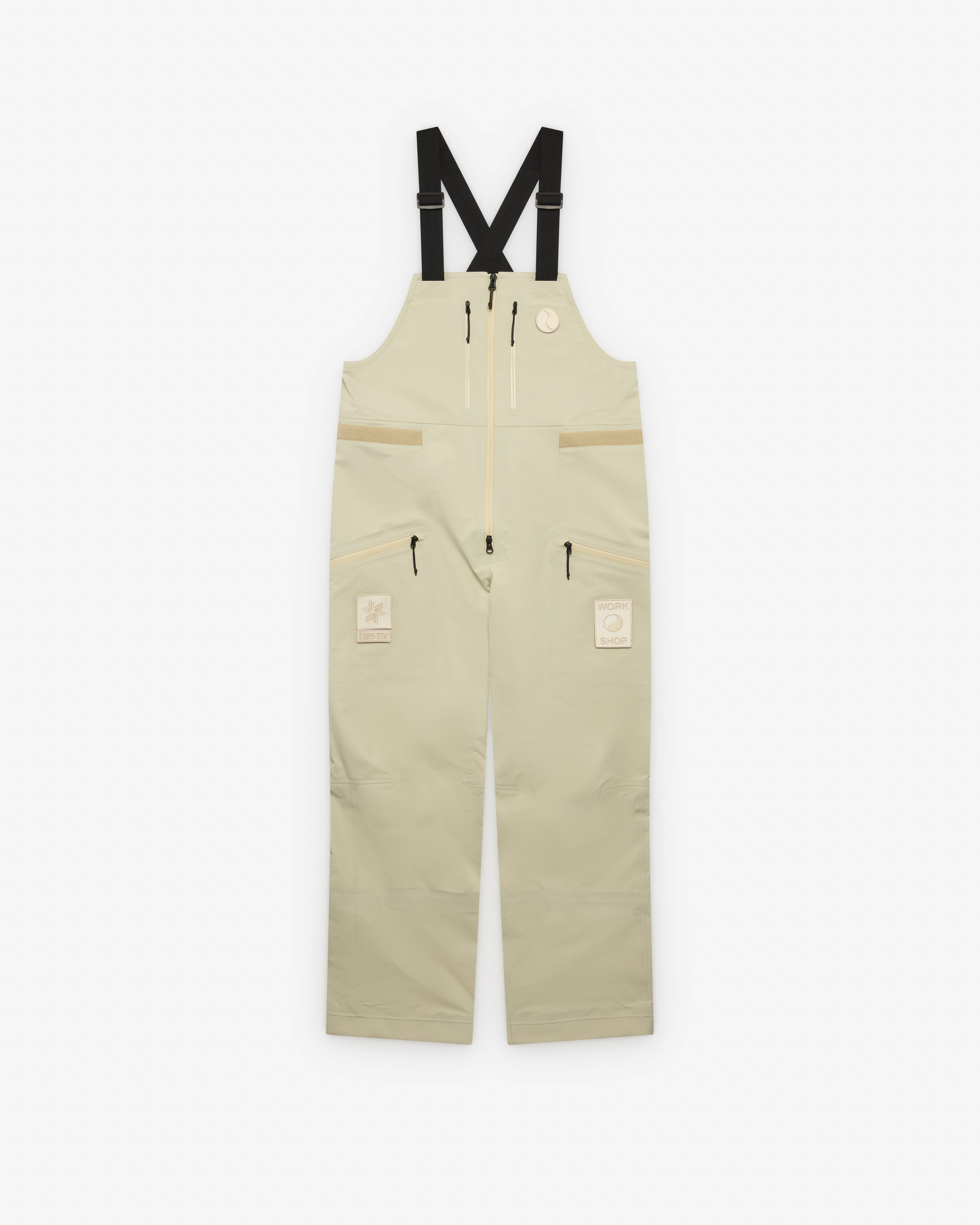 Our Legacy WORK SHOP: Men's Goldwin Gore-Tex 3L Bib Pants (Bone