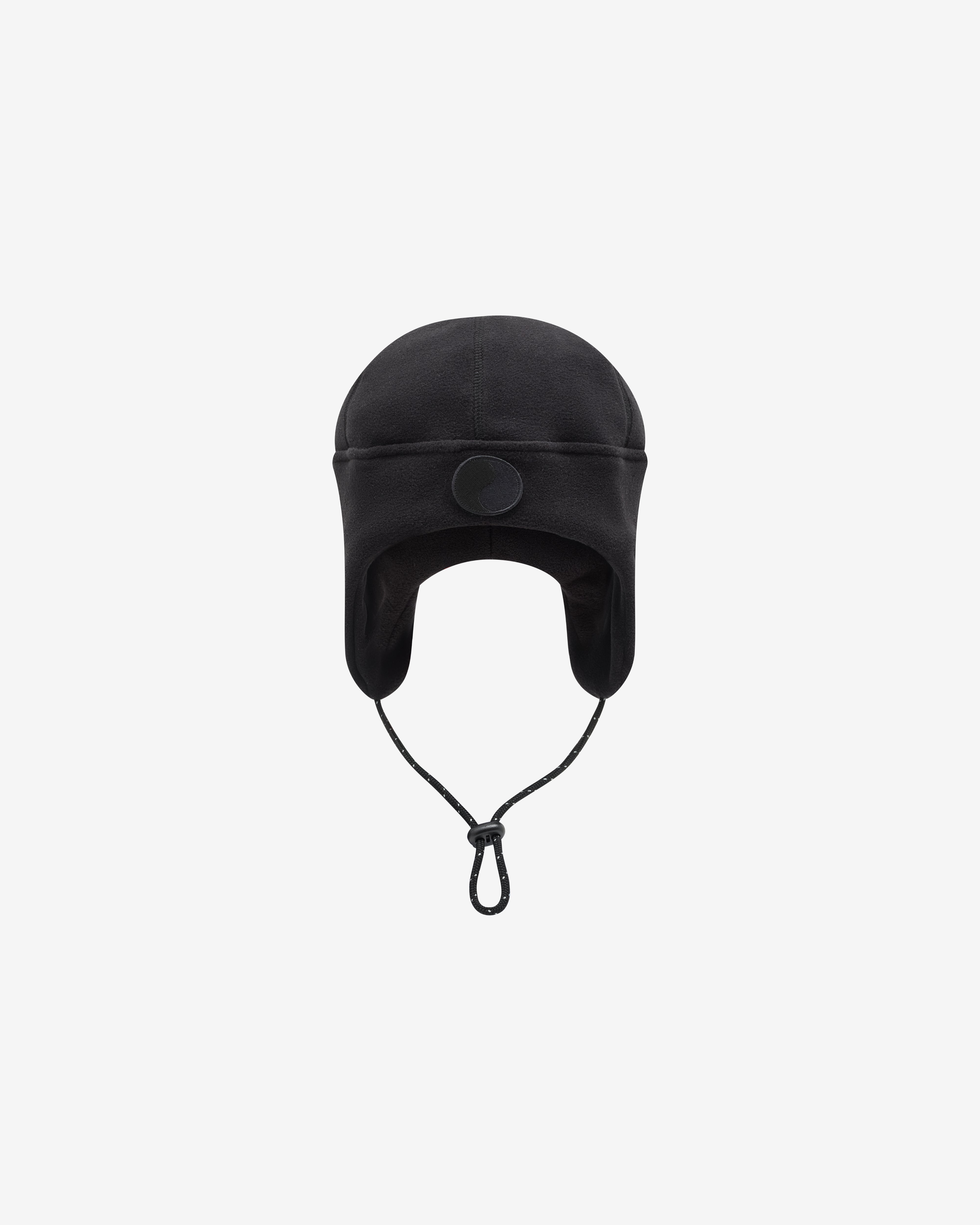 Our Legacy WORK SHOP: Men's Goldwin Fleece Hat (Jet Black) | DSML