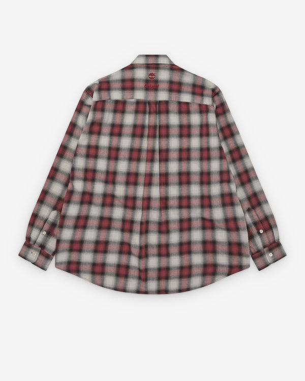 Our Legacy Work Shop - Men's Timberland Check Shirt - (Red)