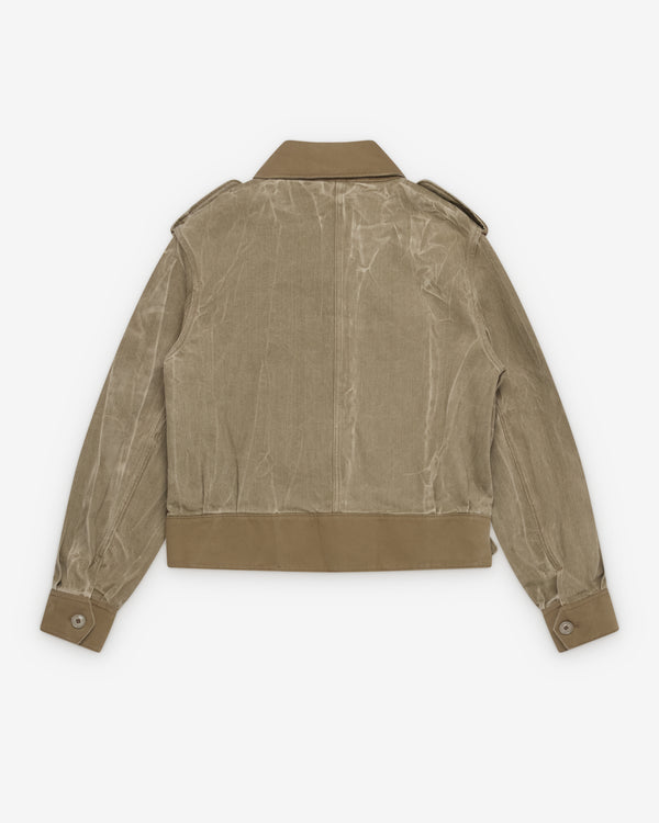 Our Legacy - Men's Battle Jacket - (Dusty Olive Pigment Twill)