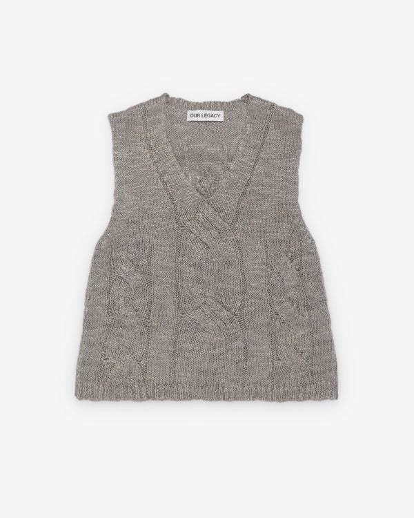 Our Legacy - Men's Link Vest - (Tin Shifting Hemp)