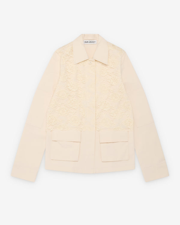 Our Legacy - Women's Split Jacket - (Soft Ivory)