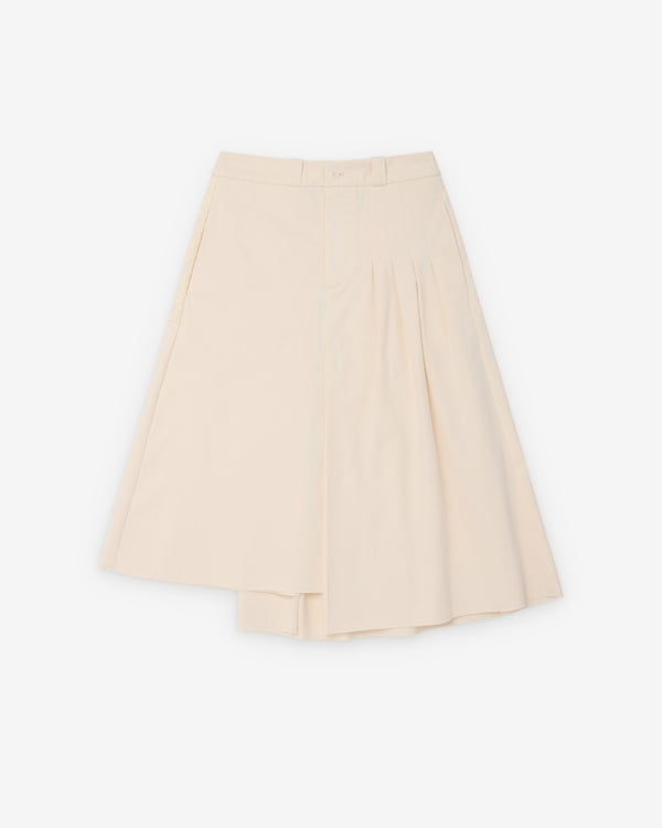 Our Legacy - Women's Origami Skirt - (Soft Ivory)