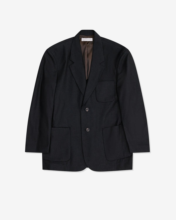 Our Legacy - Men's Embrace Blazer - (Draping Black Canvas)