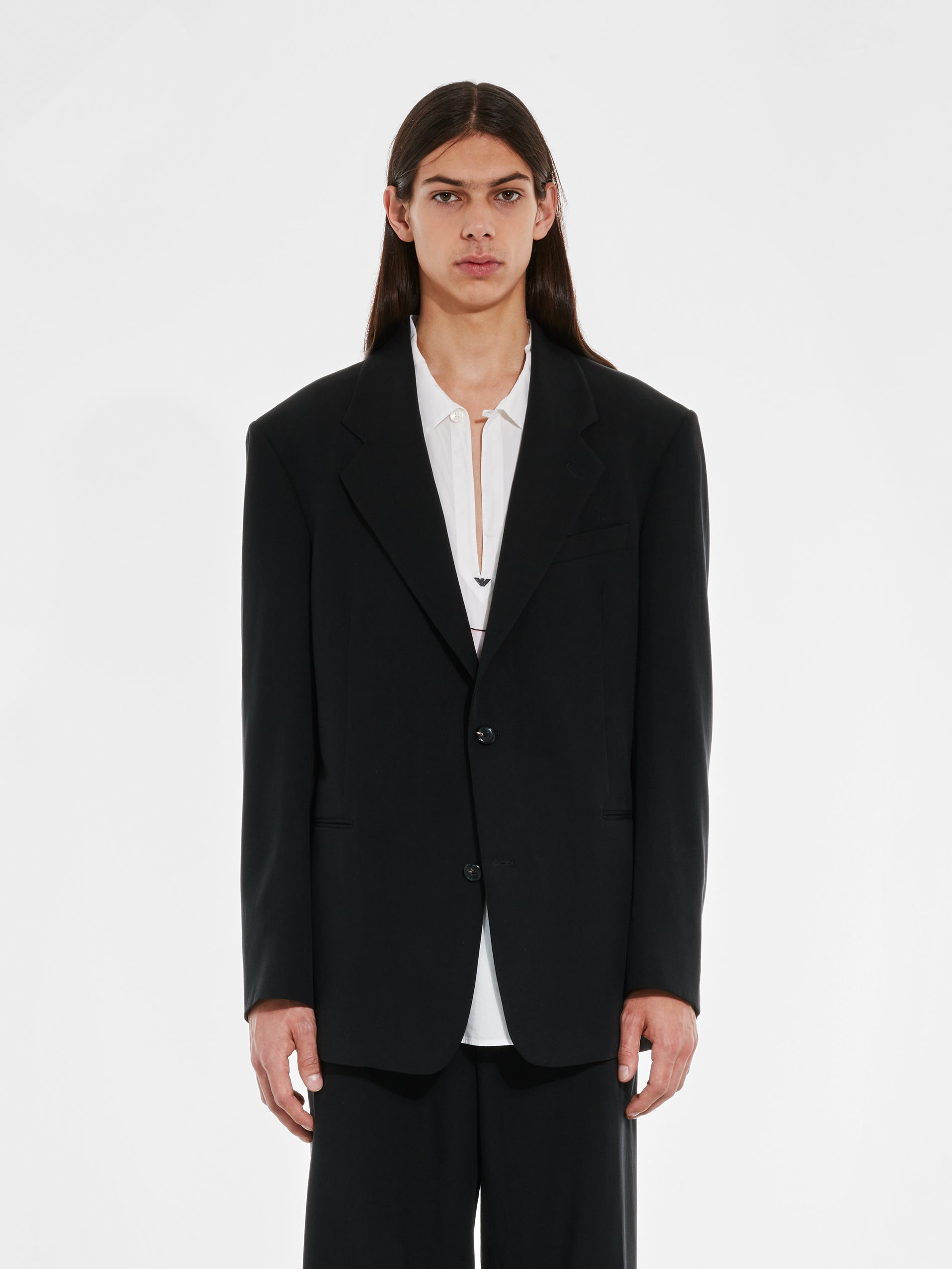 Our Legacy Work Shop - Armani Men's Togo Blazer - (Liquirizia)