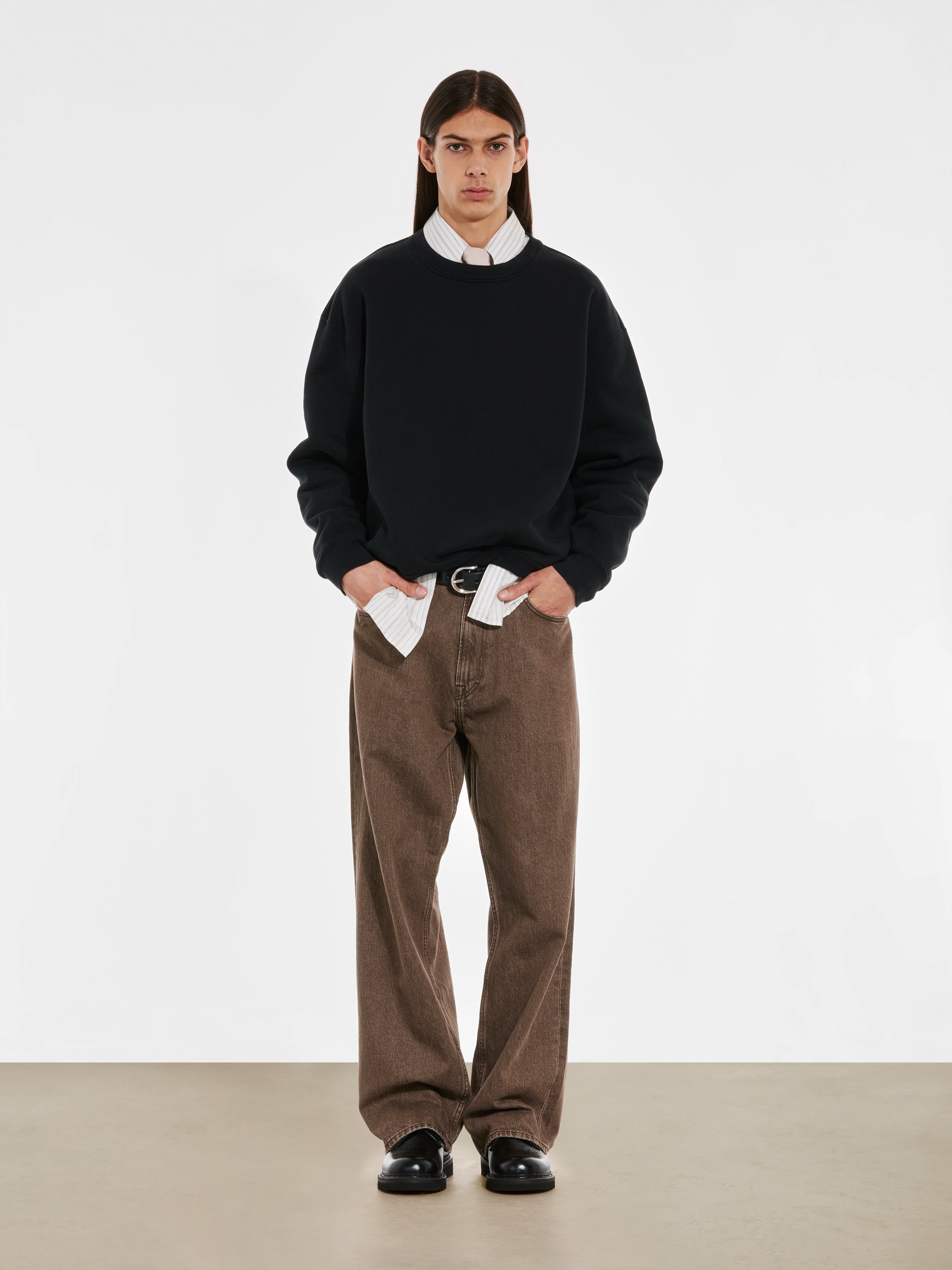 Our Legacy Work Shop Armani Men s Mitico Sweatshirt Liquiriz