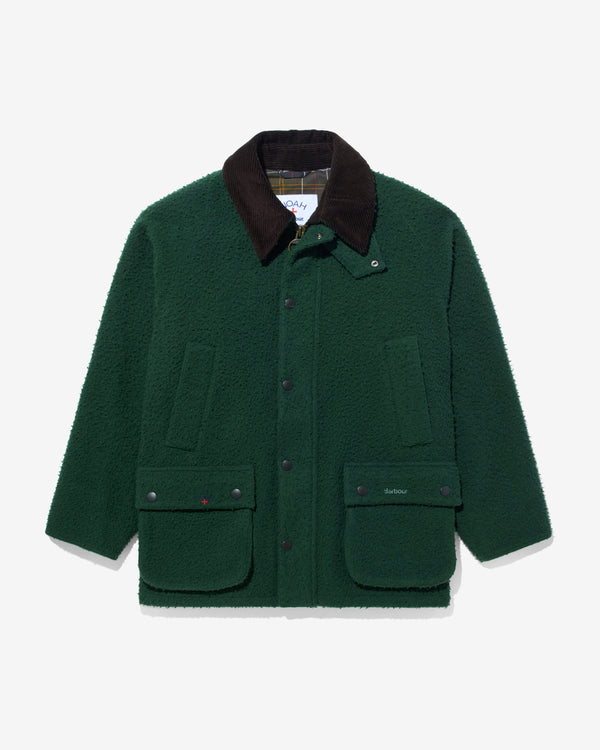 Noah - Men's Barbour Wool Bedale Jacket - (Olive)