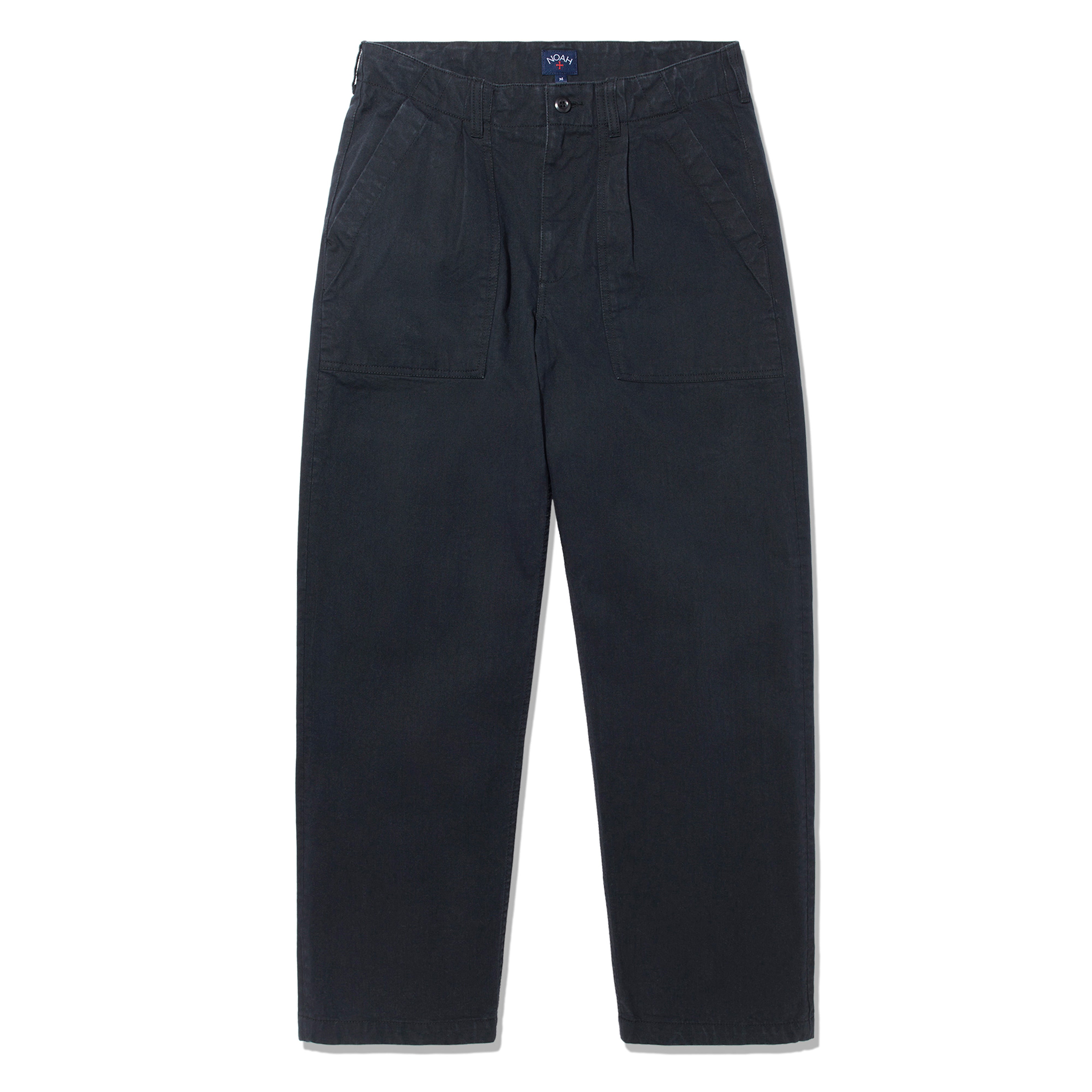 Noah: Men’s Pleated Fatigue Pants (Black) | DSML E-SHOP