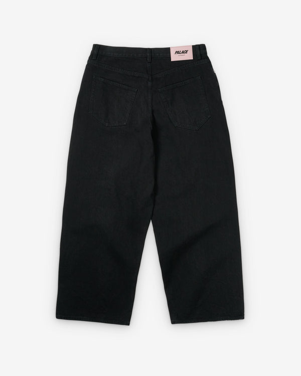 Palace - Men's P100 Super Baggy Jean - (Black)