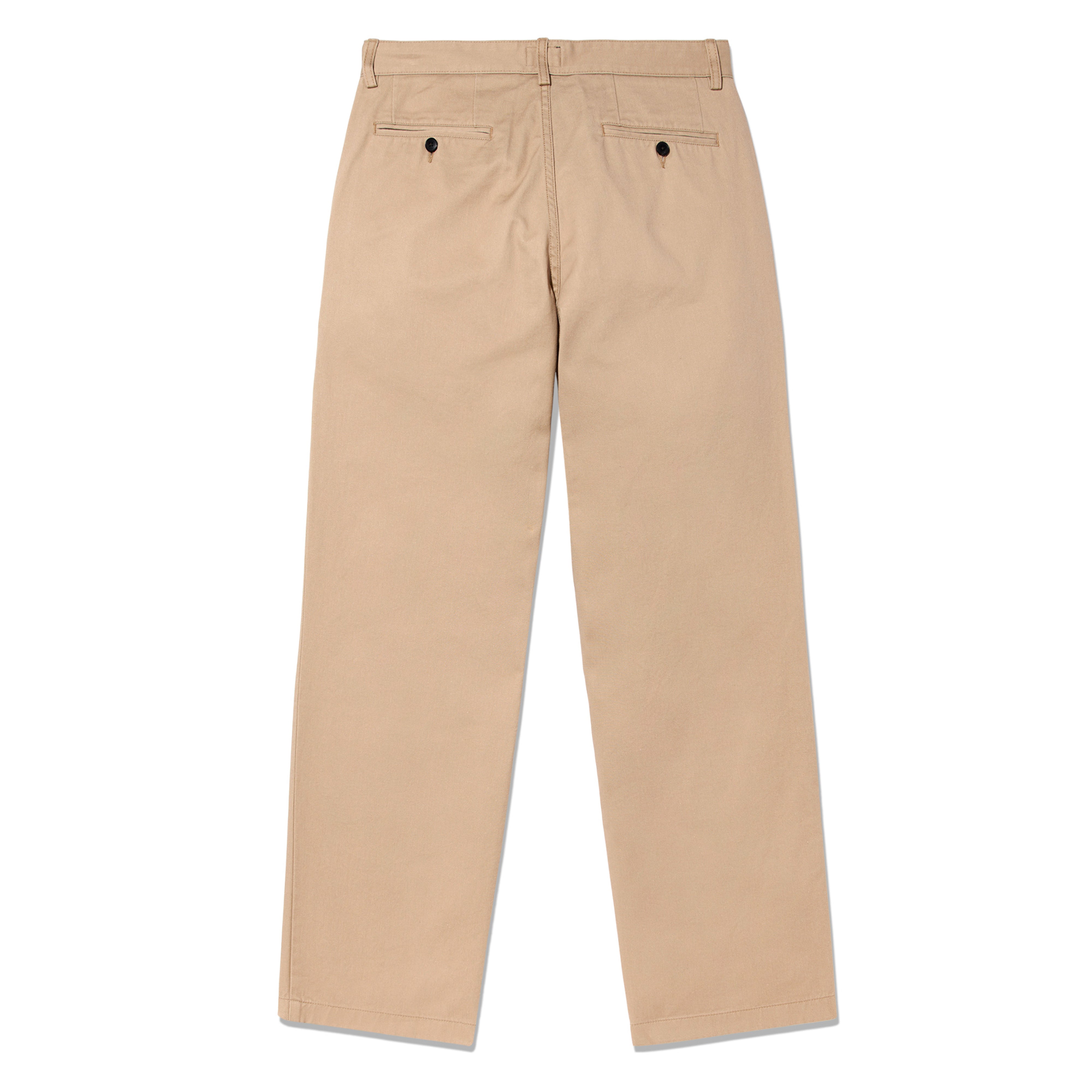 Noah - Men's Twill Double-Pleat Pant - (Sand) | Dover Street