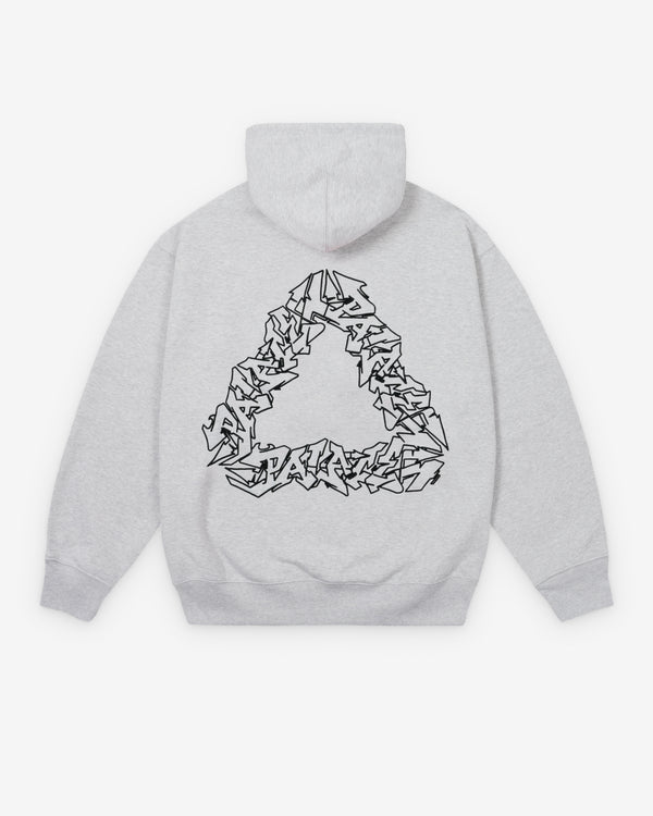 Palace - Men's P3 Piece Hood - (Grey Marl)