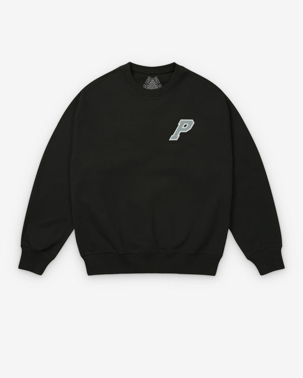 Palace - Men's P3 Stitch Crew - (Black)