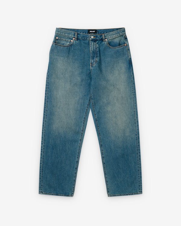 Palace - Men's P45 Jean - (Mid Acid Wash)