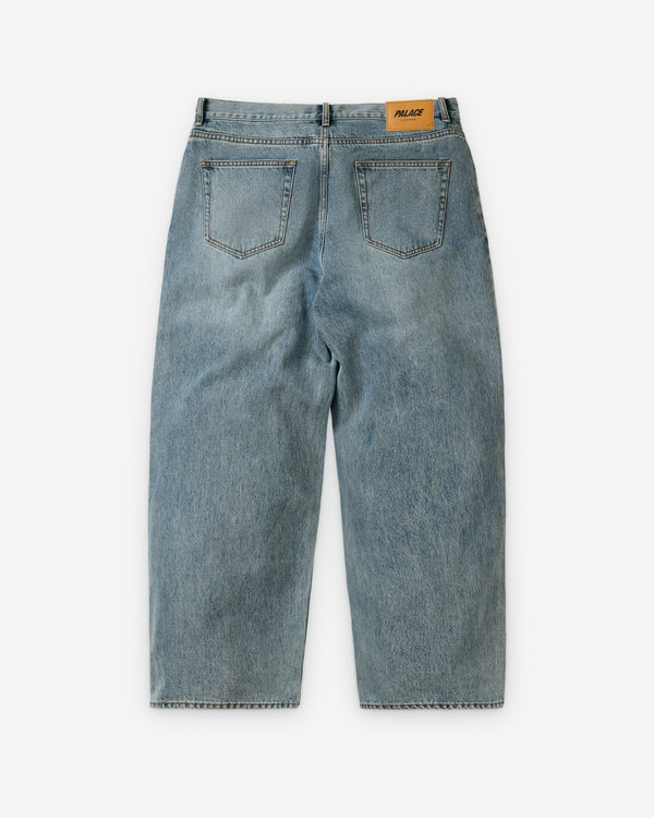Palace - Men's P90 Baggy Jean - (Light Stonewash)